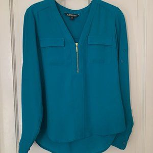 Express Turquoise Work Top
